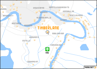 map of Timberlane