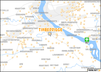 map of Timber Ridge