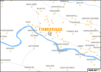 map of Timber Ridge