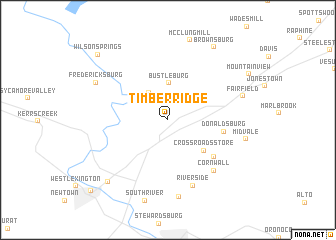 map of Timber Ridge