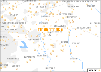 map of Timber Trace