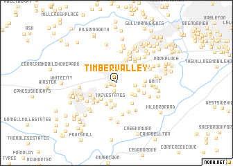 map of Timber Valley