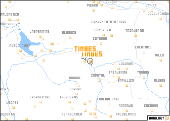 map of Timbes