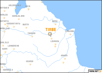 map of Timbe