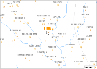 map of Timbe