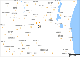 map of Timbe