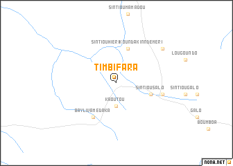 map of Timbifara