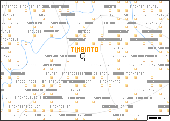 map of Timbintô