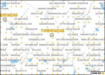 map of Timbiriwewa