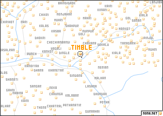 map of Timble