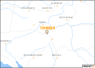 Timboon (Australia) map - nona.net