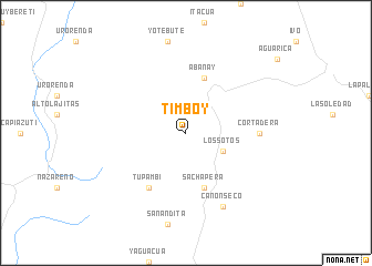 map of Timboy