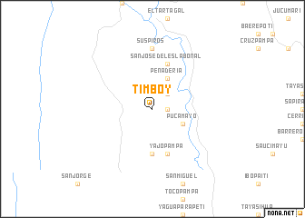 map of Timboy