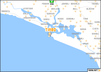 map of Timbo