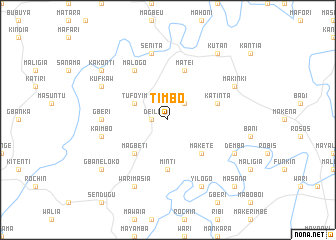 map of Timbo