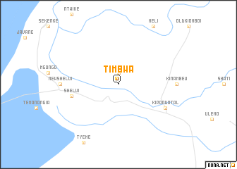 map of Timbwa