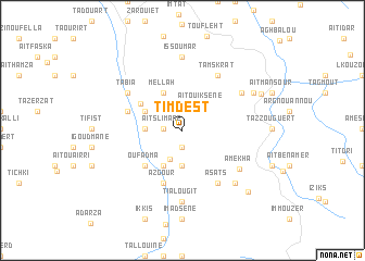 map of Timdest