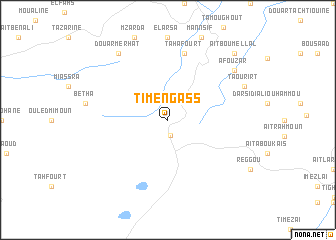 map of Timengass