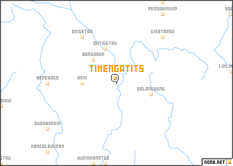 map of Timengatits