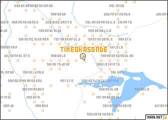 map of Timeo Kasonde