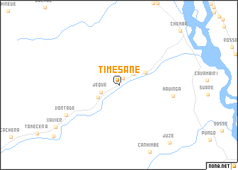 map of Timesane