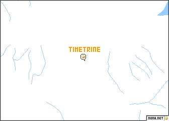 map of Timétrine