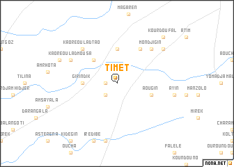 map of Timet