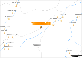 map of Timguerdine