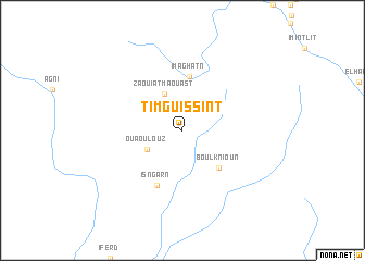 map of Timguissint