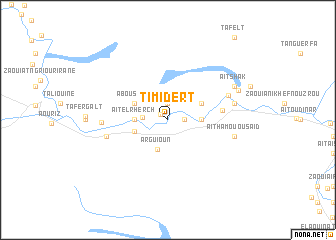 map of Timidert