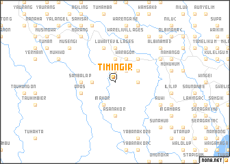 map of Timingir