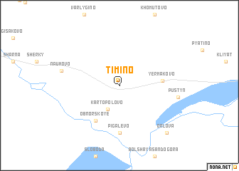 map of Timino