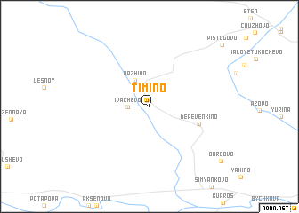 map of Timino