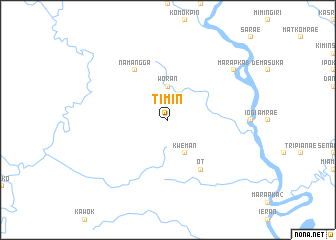 map of Timin