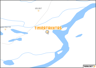 map of Timir-Atakh-Tas