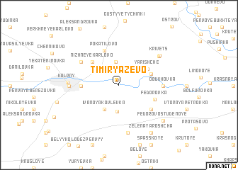 map of Timiryazevo