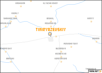 map of Timiryazevskiy