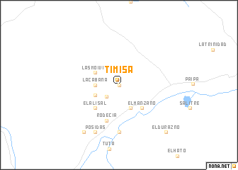 map of Timisa