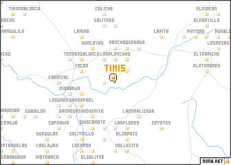 map of Timís