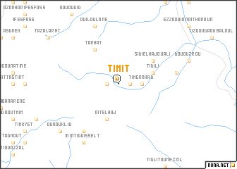 map of Timit