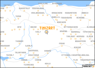 map of Timizart