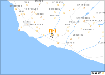 map of Timi