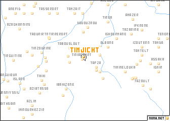 map of Timjicht