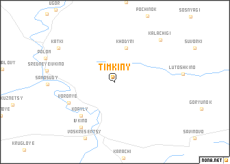 map of Timkiny