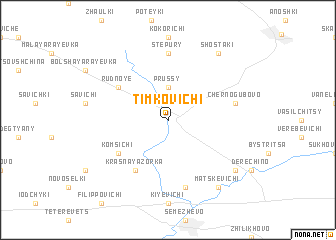 map of Timkovichi