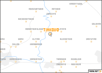 map of Timkovo