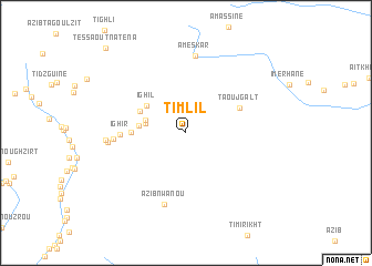 map of Timlil