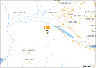 map of Timli