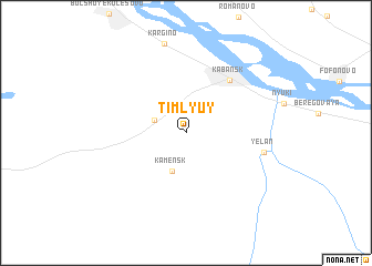 map of Timlyuy