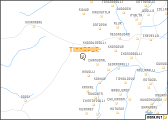 map of Timmāpur